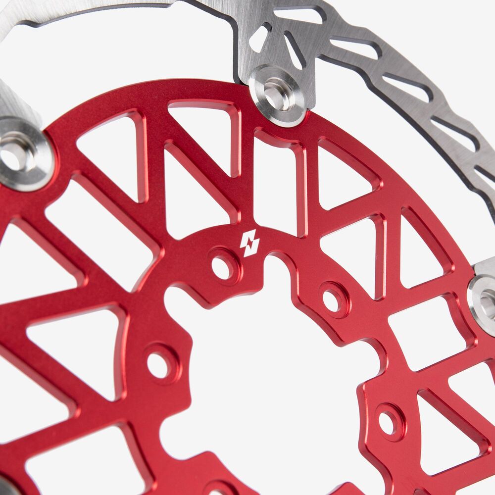 Full-E Charged Rear Brake Disc 250mm Red for Talaria