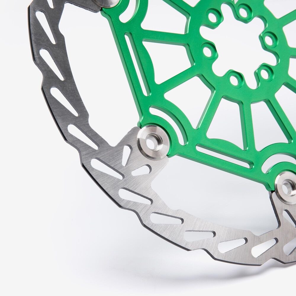 Full-E Charged Front Brake Disc 250mm Green for Talaria / Light Bee