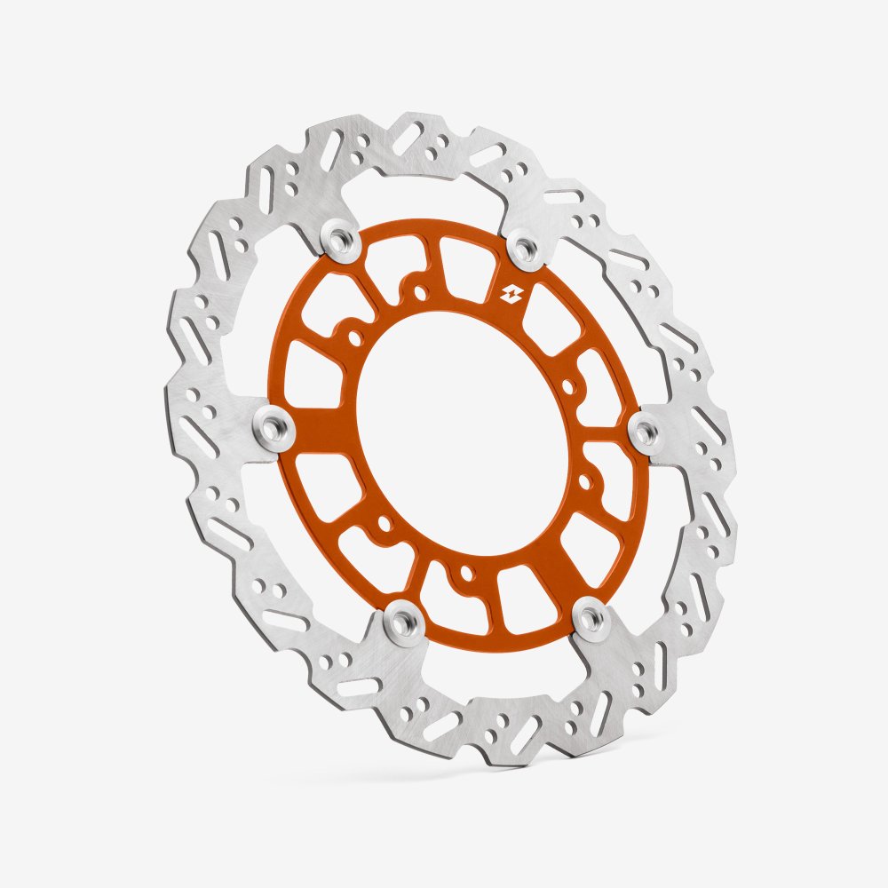 Full-E Charged Front Orange Oversize Brake Disc 270mm for Ultra bee