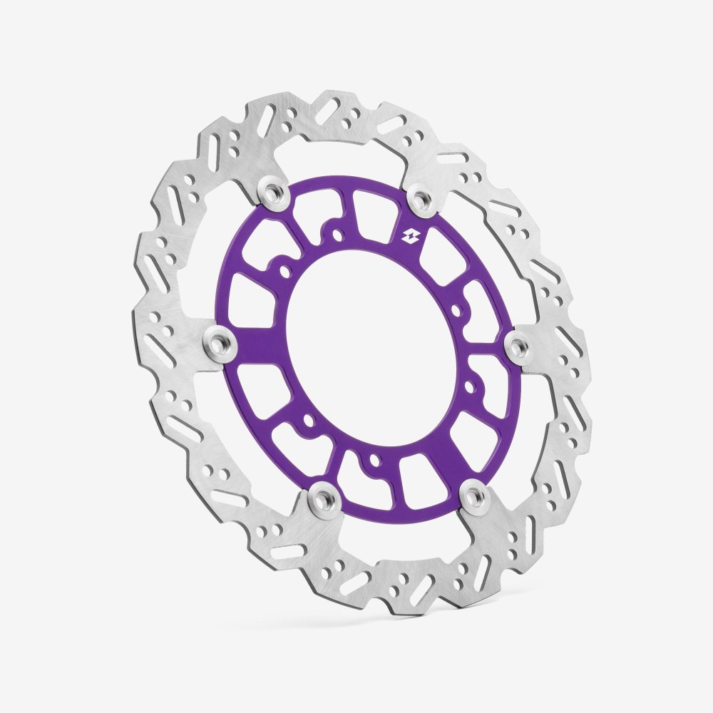Full-E Charged Front Purple Oversize Floating Brake Disc 270mm for Ultra Bee