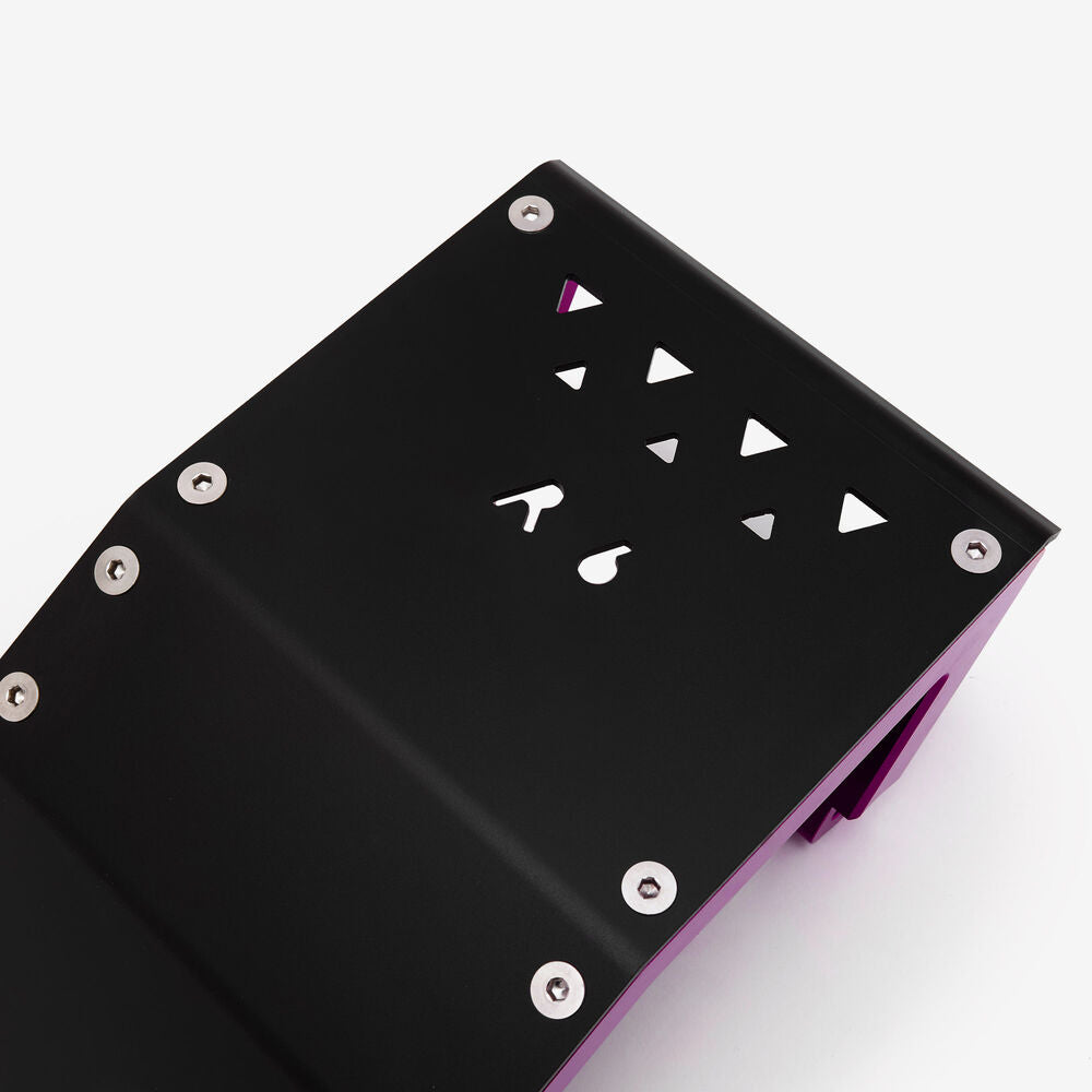 EBMX Purple Aluminum Bash Plate for Light_bee