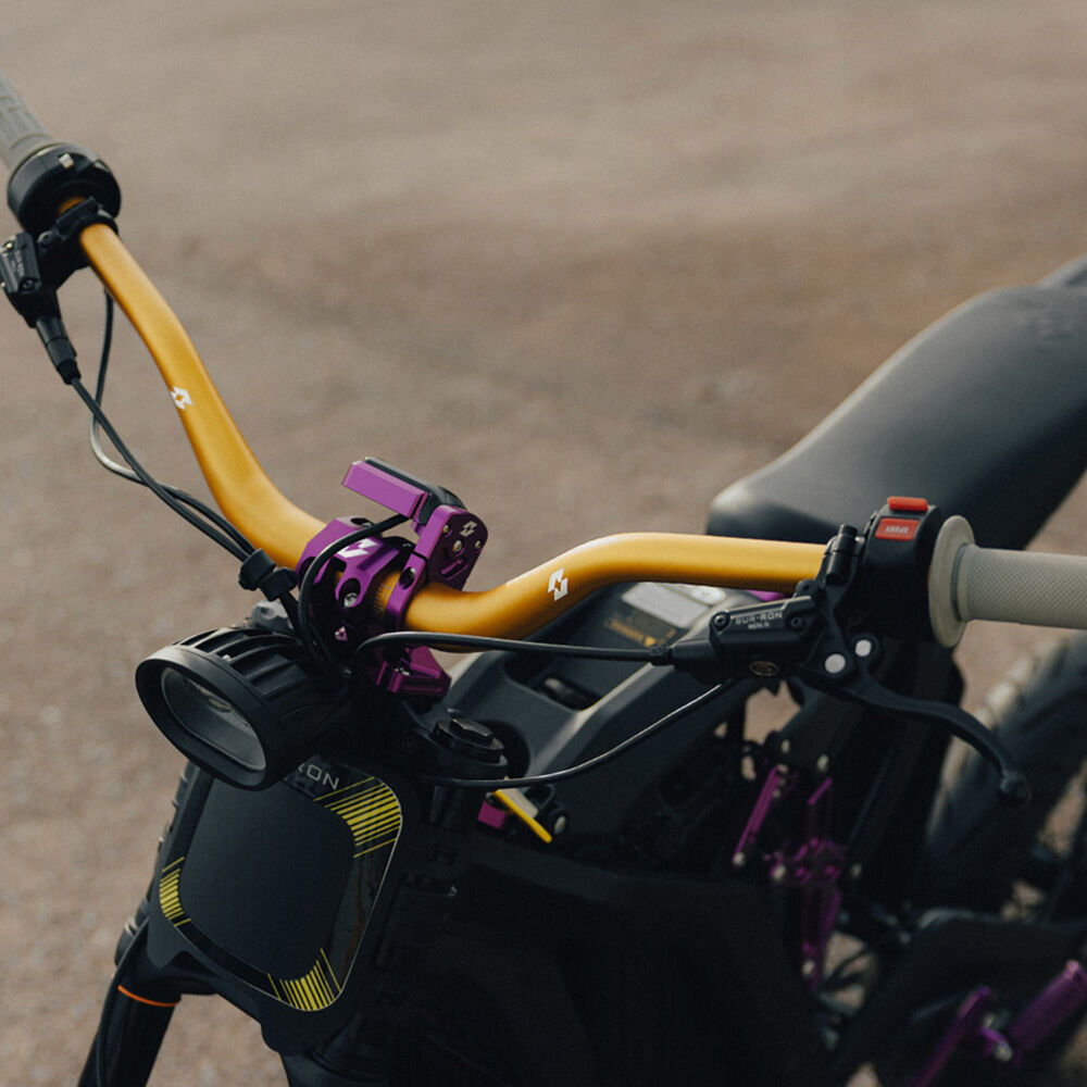 Full-E Charged High-Rise Handlebar 31.8mm Gold