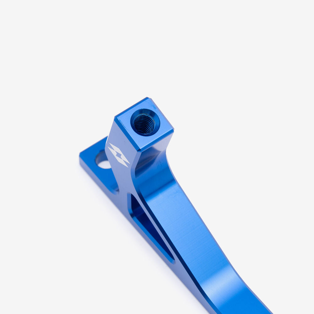 Full-E Charged Front Brake Caliper Bracket for 250mm Oversized Disc Blue