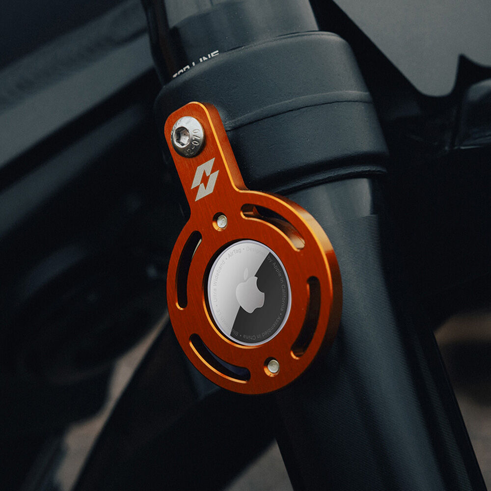 Full-E Charged Secure Airtag™ Bracket Orange