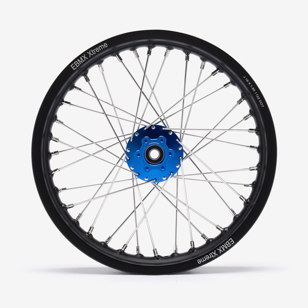 EBMX Alloy 7000 Series Wheels 16inch Blue