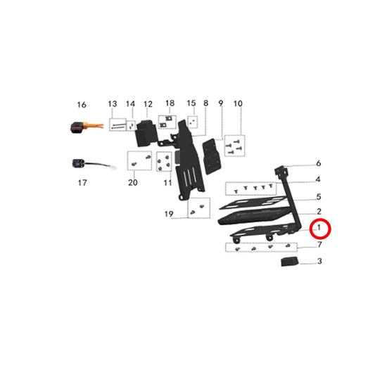 1. Battery Park Holder Bracket