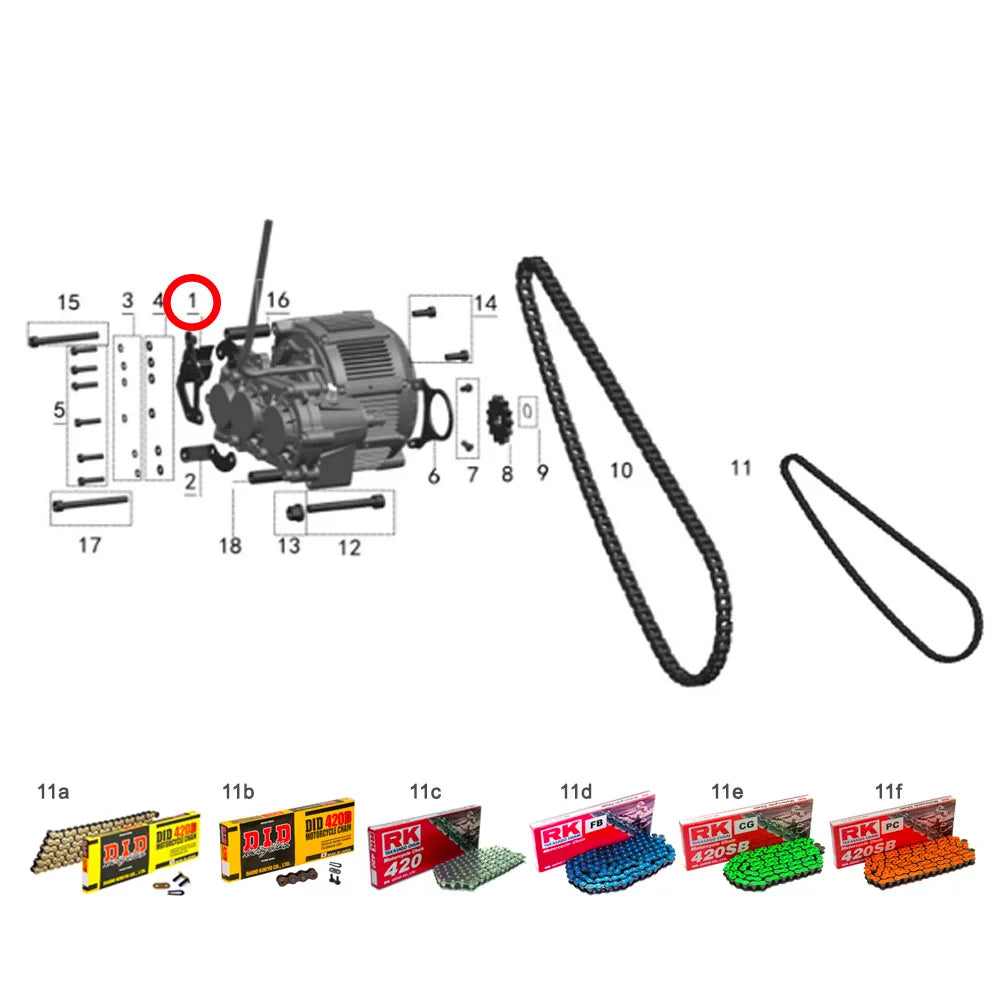 1. Converter Holder