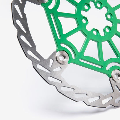 Full-E Charged Front Brake Disc 250mm Green for Talaria / Light Bee