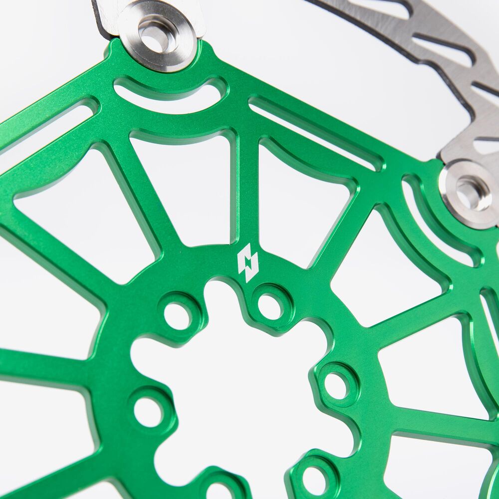 Full-E Charged Front Brake Disc 250mm Green for Talaria / Light Bee