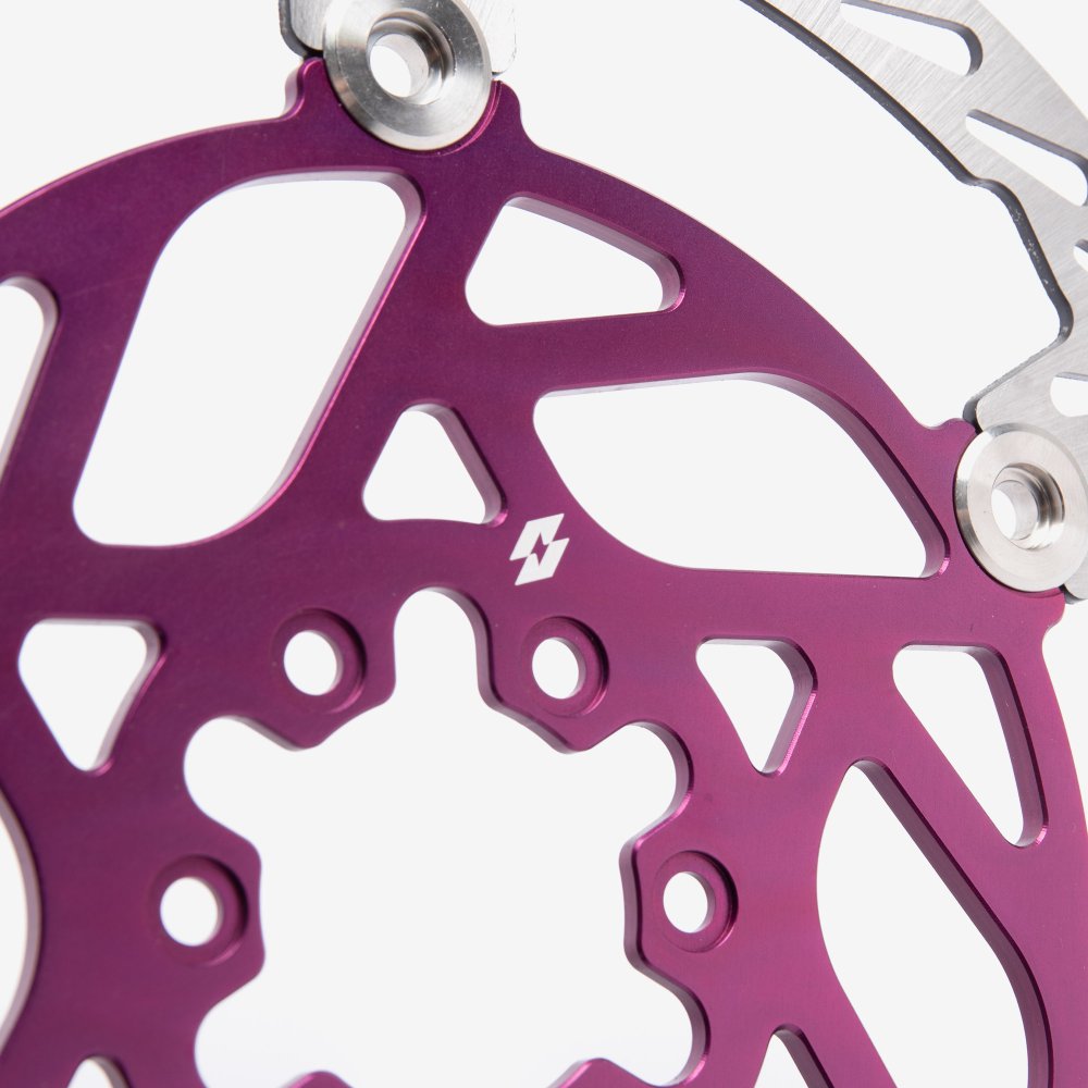 Full-E Charged Rear Brake Disc 250mm Purple for Light Bee