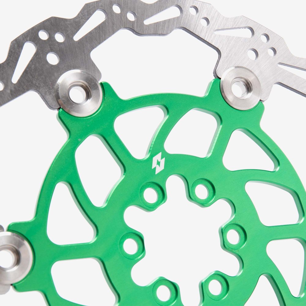 Full-E Charged Front Brake Disc 200mm Green for Talaria / Light Bee