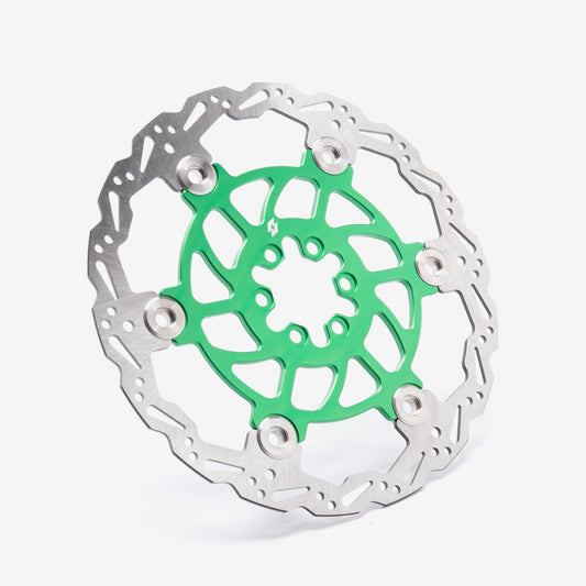 Full-E Charged Front Brake Disc 200mm Green for Talaria / Light Bee