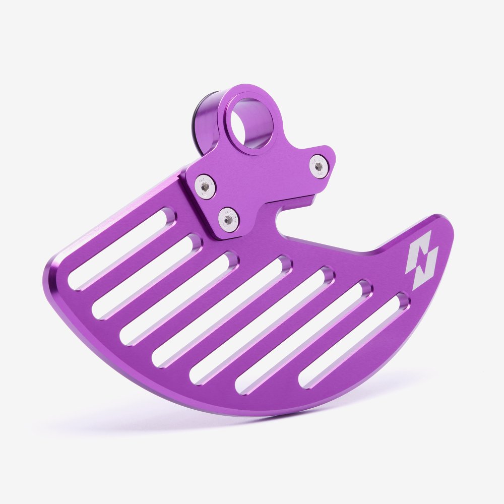 Full-E Charged Front Brake Disc Guard for Talaria / Light Bee 220mm Brake Disc Purple