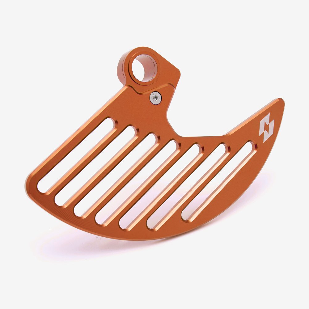 Full-E Charged Front Brake Disc Guard for Ultra Bee Orange