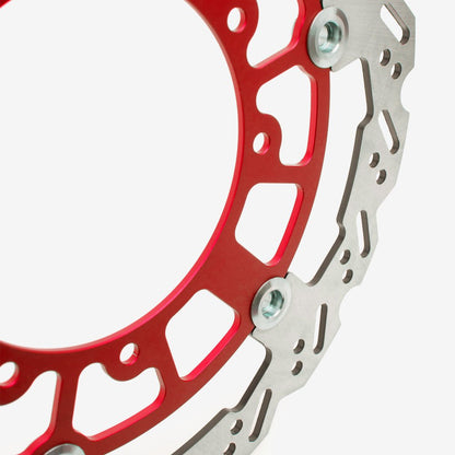 Full-E Charged Front Red Oversize Floating Brake Disc 270mm for Ultra Bee