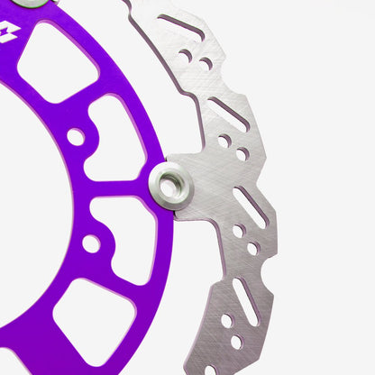 Full-E Charged Front Purple Oversize Floating Brake Disc 270mm for Ultra Bee