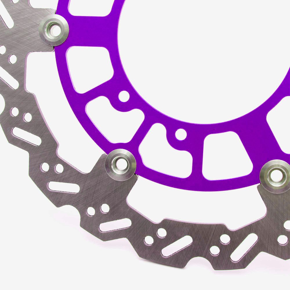 Full-E Charged Front Purple Oversize Floating Brake Disc 270mm for Ultra Bee