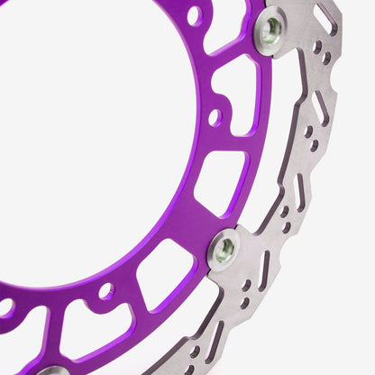 Full-E Charged Front Purple Oversize Floating Brake Disc 270mm for Ultra Bee