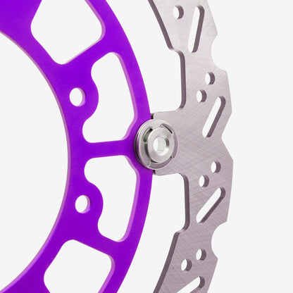 Full-E Charged Front Purple Oversize Floating Brake Disc 270mm for Ultra Bee