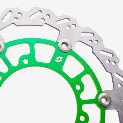 Full-E Charged Front Green Oversize Floating Brake Disc 270mm for Ultra Bee