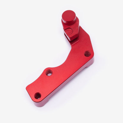 Full-E Charged Front Brake Caliper Bracket for Ultra Bee 270mm Oversize Brake Disc Red