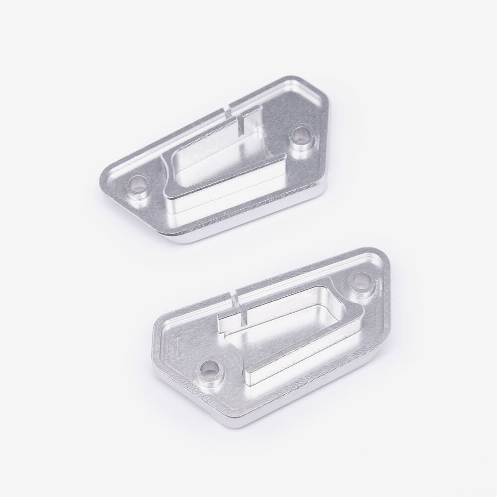 Full-E Charged Brake Reservoir Caps Silver for Light Bee