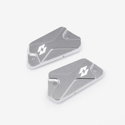Full-E Charged Brake Reservoir Caps Silver for Light Bee