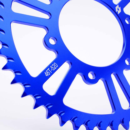 Full-E Charged Rear Sprocket 520-46T for Ultra Bee Blue