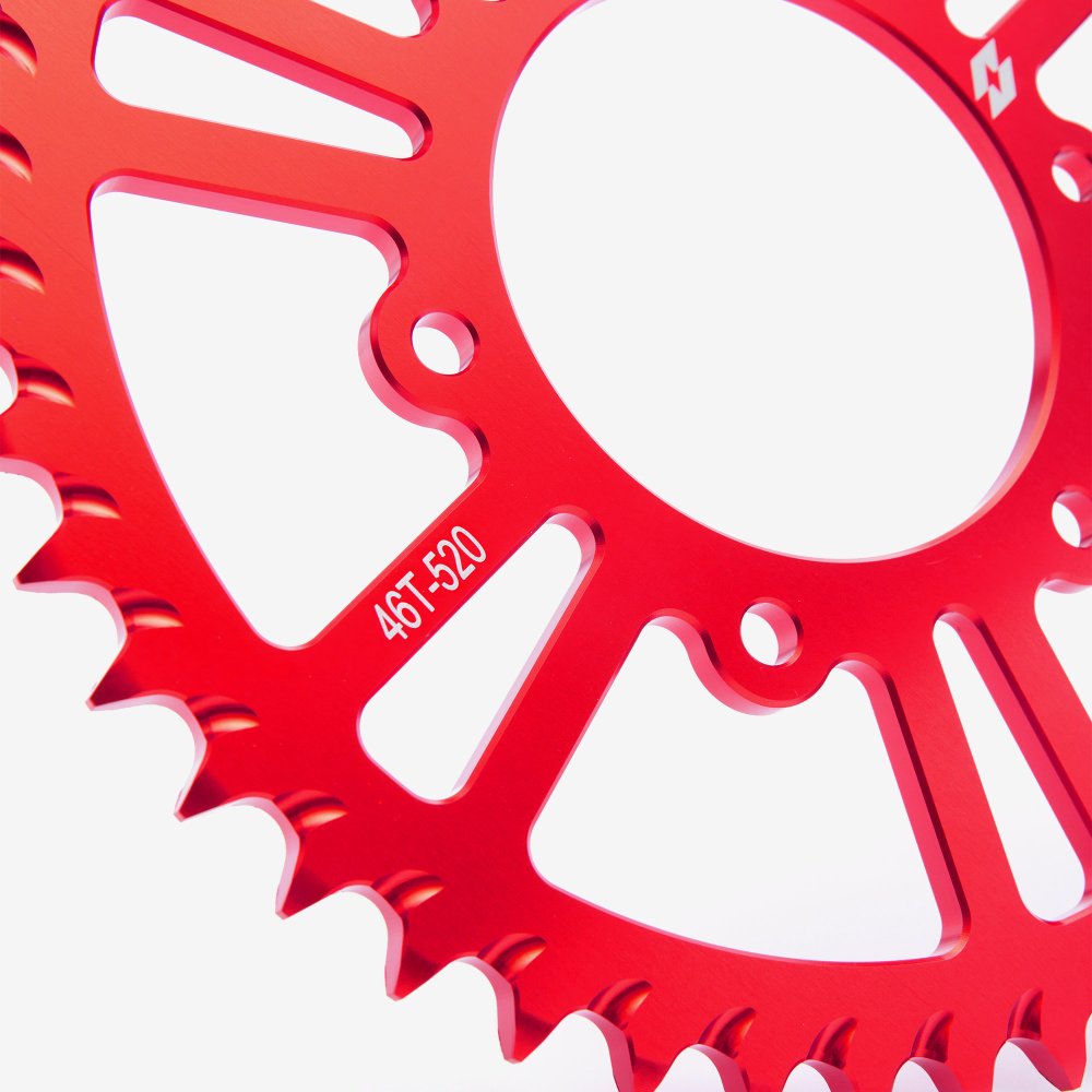 Full-E Charged Rear Sprocket 520-46T for Ultra Bee Red