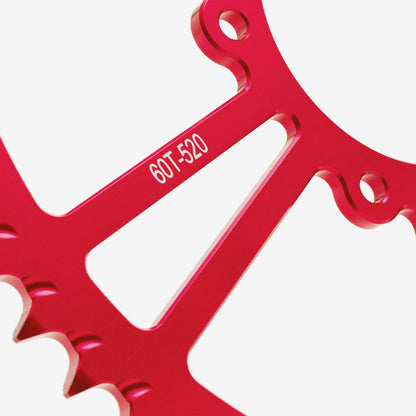 Full-E Charged Rear Sprocket 520-60T for Ultra Bee Red