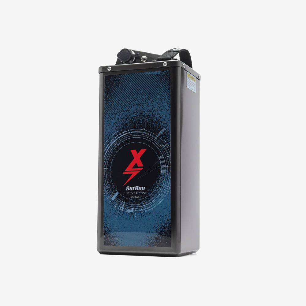 EBMX Removable Aftermarket Lithium Battery Pack 72V 42Ah