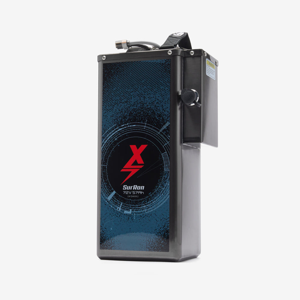 EBMX Removable Lithium Battery Pack 72V 57Ah Aftermarket