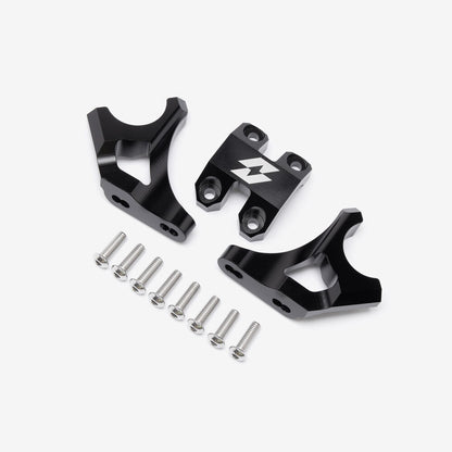 Full-E Charged Handlebar Risers 31.8mm Black