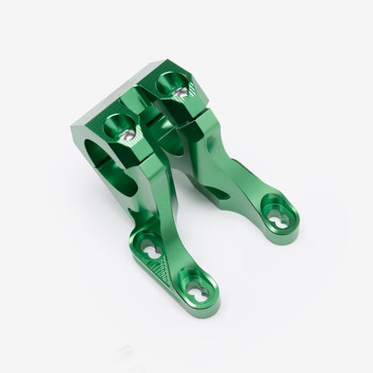 Full-E Charged Handlebar Risers 31.8mm Green