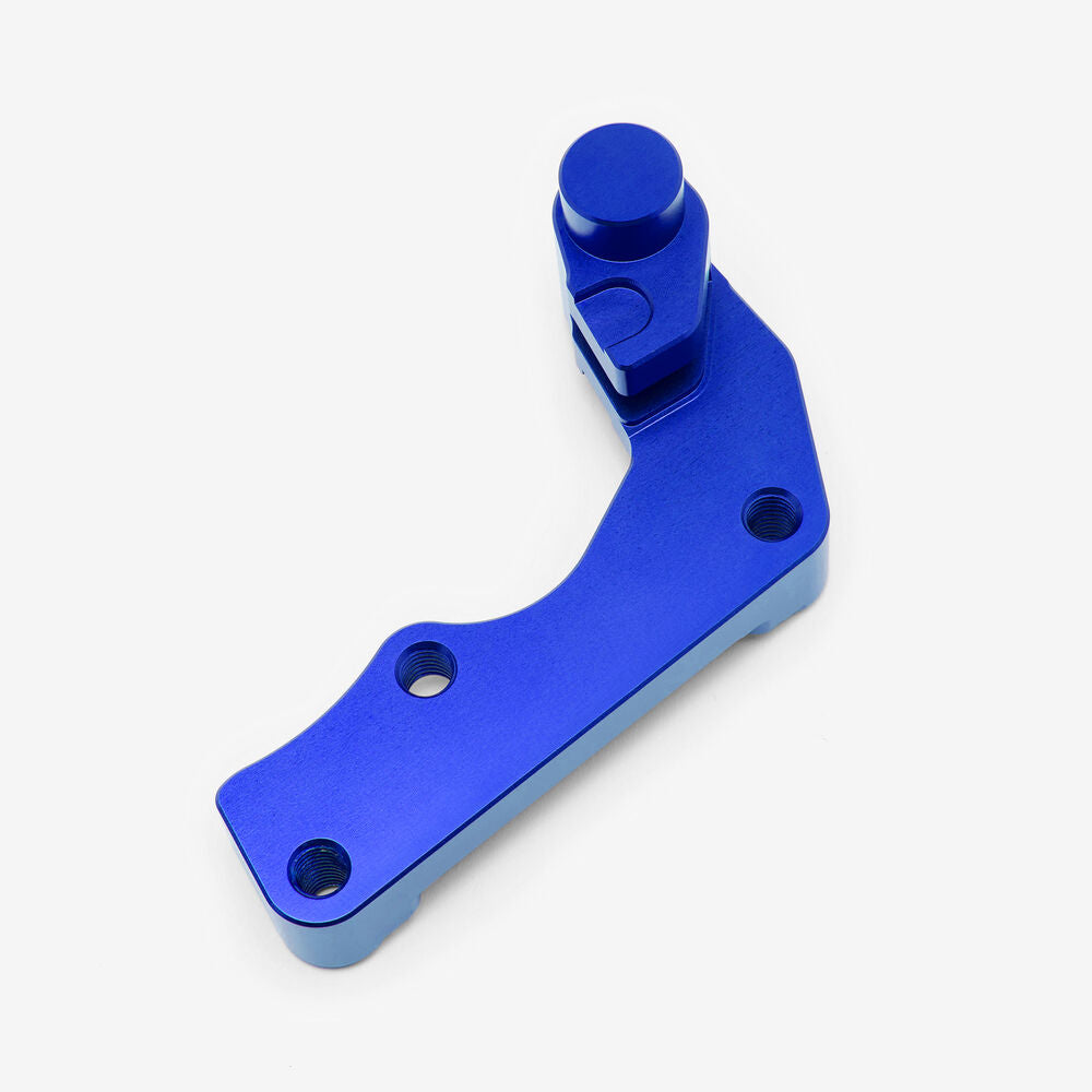 Full-E Charged Front Brake Caliper Bracket for Ultra Bee 270mm Oversize Brake Disc Blue