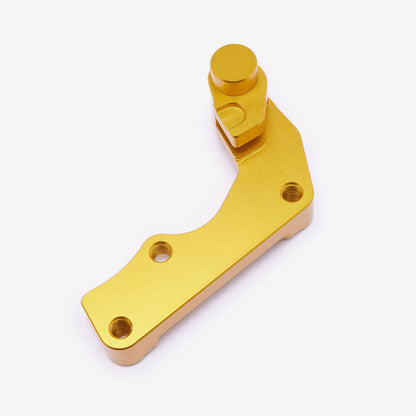 Full-E Charged Front Brake Caliper Bracket for Ultra Bee 270mm Oversize Brake Disc Gold