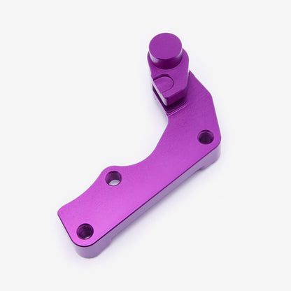 Full-E Charged Front Brake Caliper Bracket for Ultra Bee 270mm Oversize Brake Disc Purple