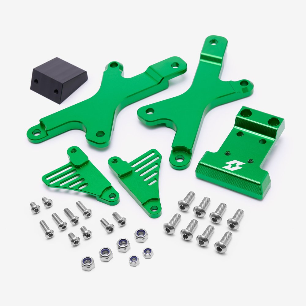 Full-E Charged Seat Lift Kit Aluminium Green