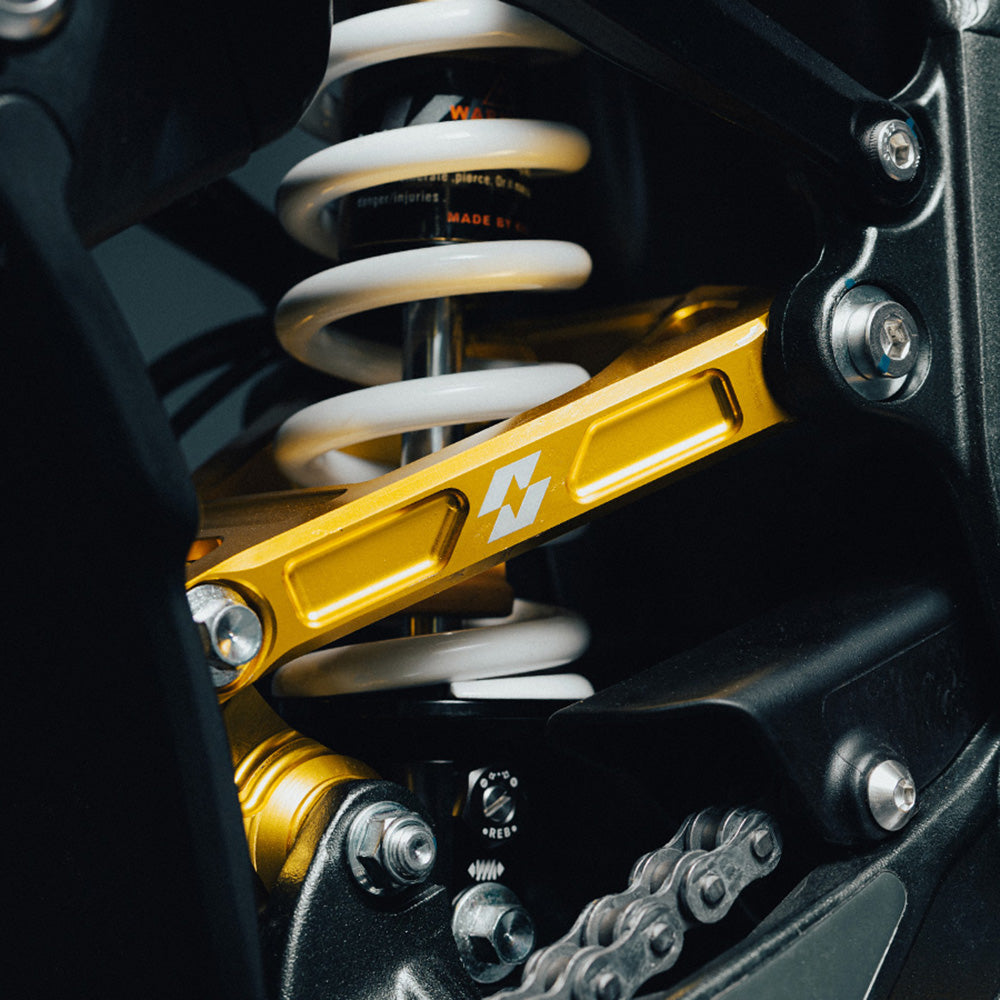 Full-E Charged Rear Reinforced Suspension Triangle Gold