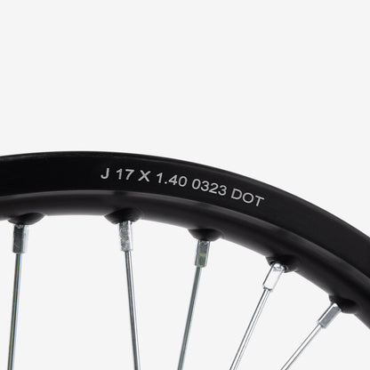 Front Wheel 17 x 1.4inch Black