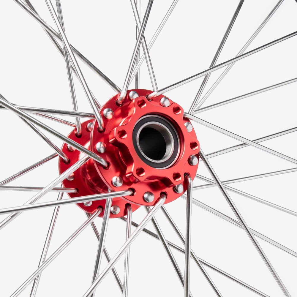 EBMX Front Alloy Wheel 7000 Series 19inch Red