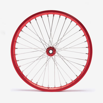 EBMX Front Alloy 7000 Series Wheels With SurRon Hub 21inch Red