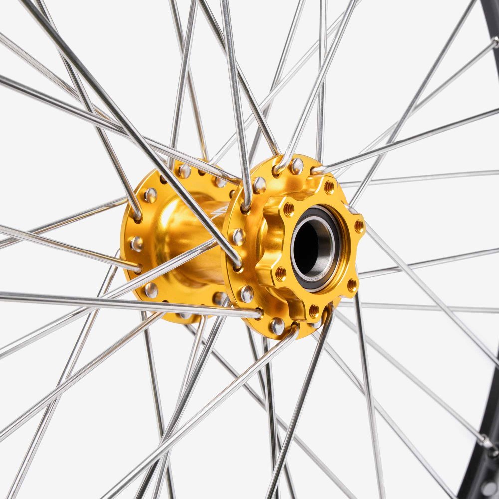 EBMX Front Alloy 7000 Series Wheels 19inch Gold