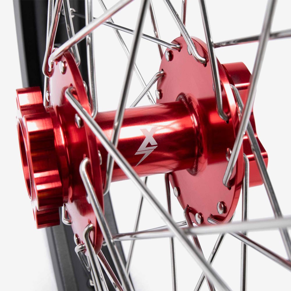 EBMX Rear Alloy 7000 Series Wheels 16inch Red