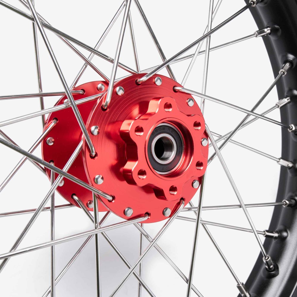 EBMX Rear Alloy 7000 Series Wheels 16inch Red