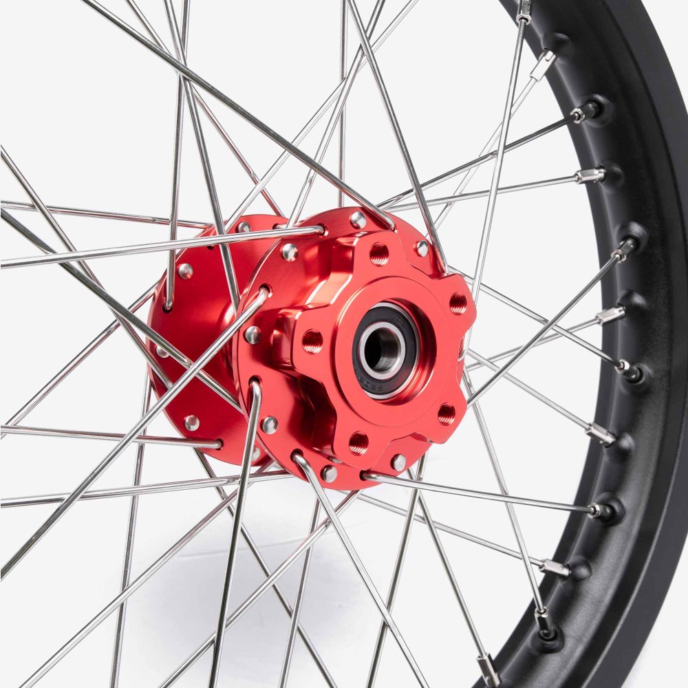 EBMX Rear Alloy 7000 Series Wheels 16inch Red