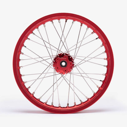 EBMX Rear Alloy 7000 Series Wheels 18inch Red