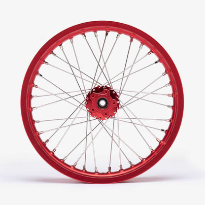 EBMX Rear Alloy 7000 Series Wheels 18inch Red