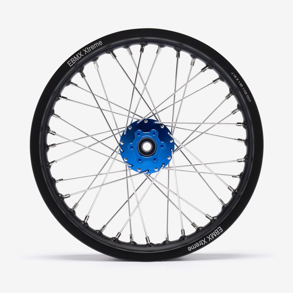 EBMX Alloy 7000 Series Wheels 16inch Blue