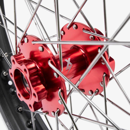 EBMX Rear Alloy 7000 Series Wheels 18inch Red